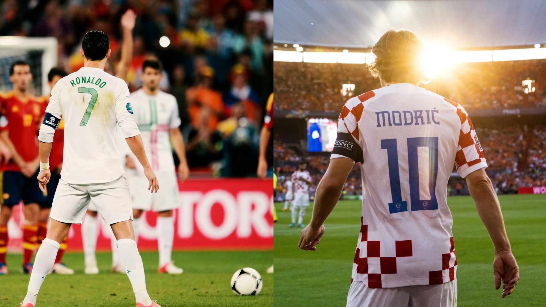 Cristiano Ronaldo en Modric, hun liefde en glorie voor voetbal zijn in de loop van de tijd nooit vervaagd